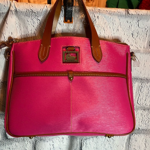 Dooney and Bourke Small Daniels Double Handle. NWT